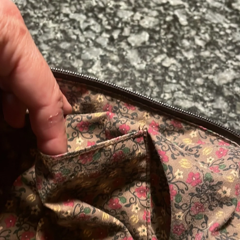 American Rag Gold And Multicolored Medium crossbody‎ bag